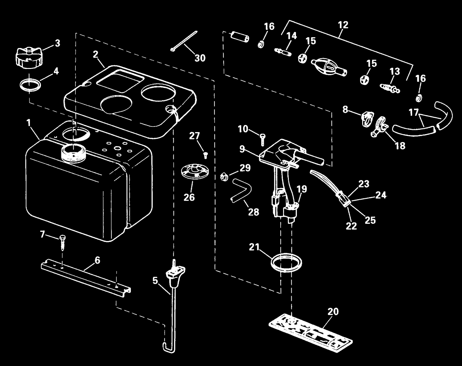 1.8 GALLON FFI OIL TANK