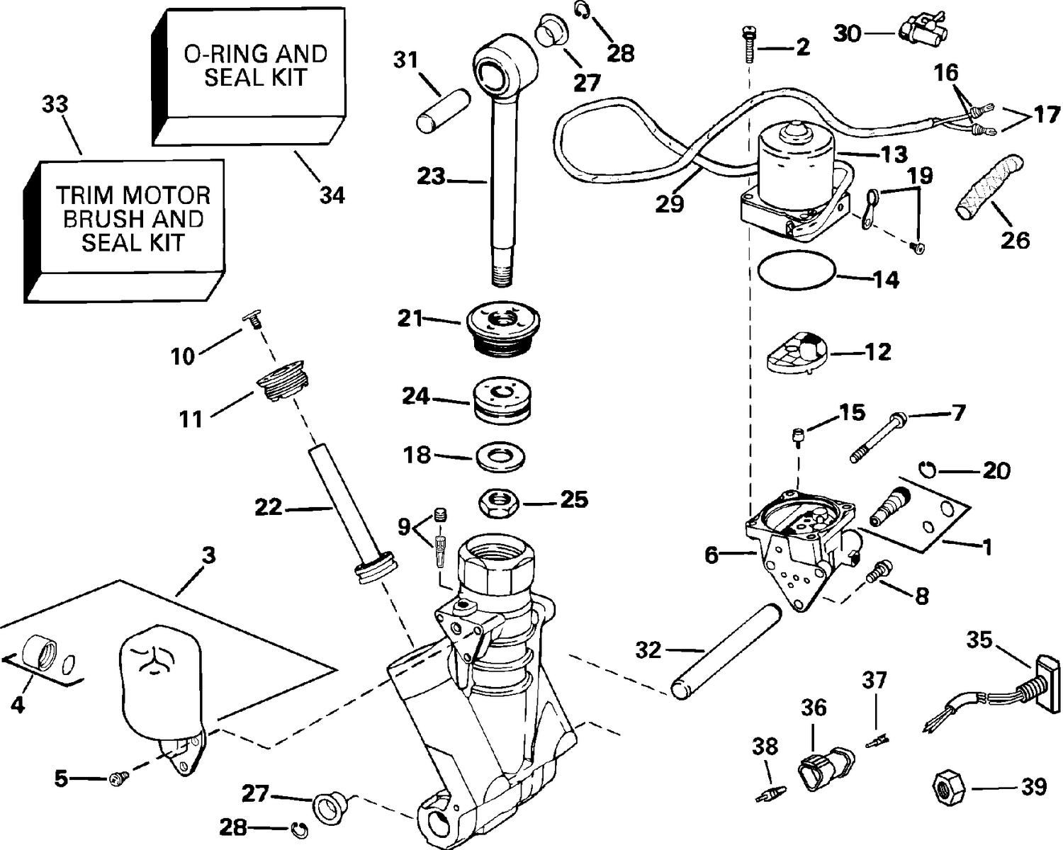 POWER TRIM/TILT HYDRAULIC ASSEMBLY