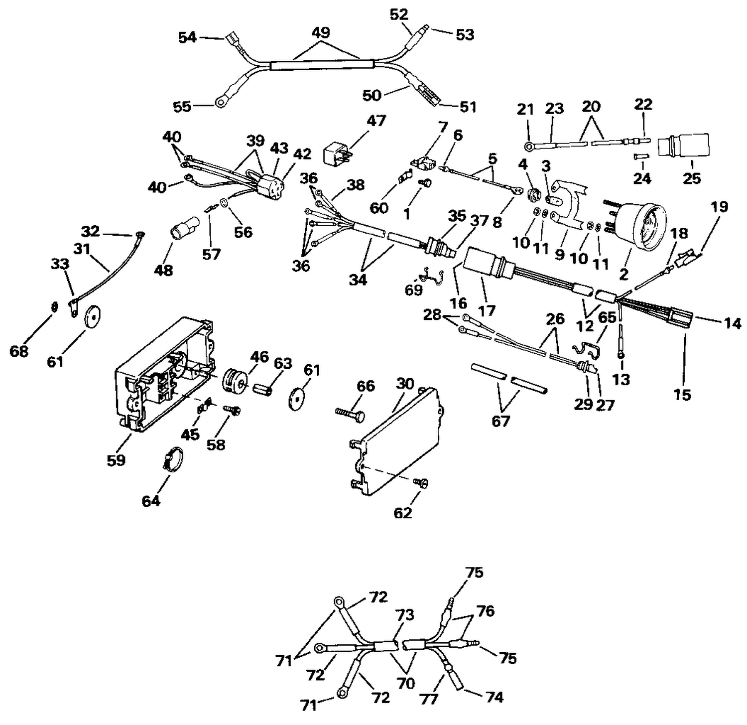 POWER TRIM/TILT ELECTRICAL
