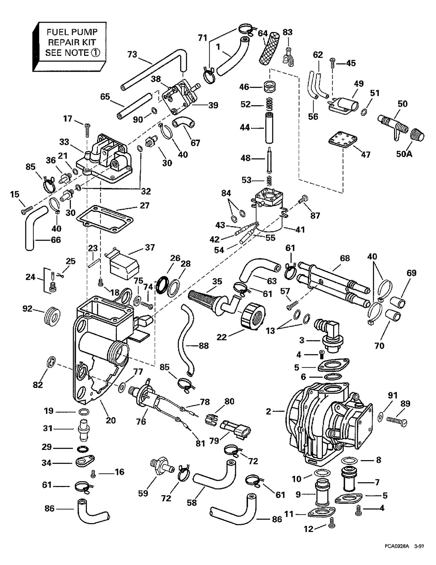 FUEL BRACKET & COMPONENTS