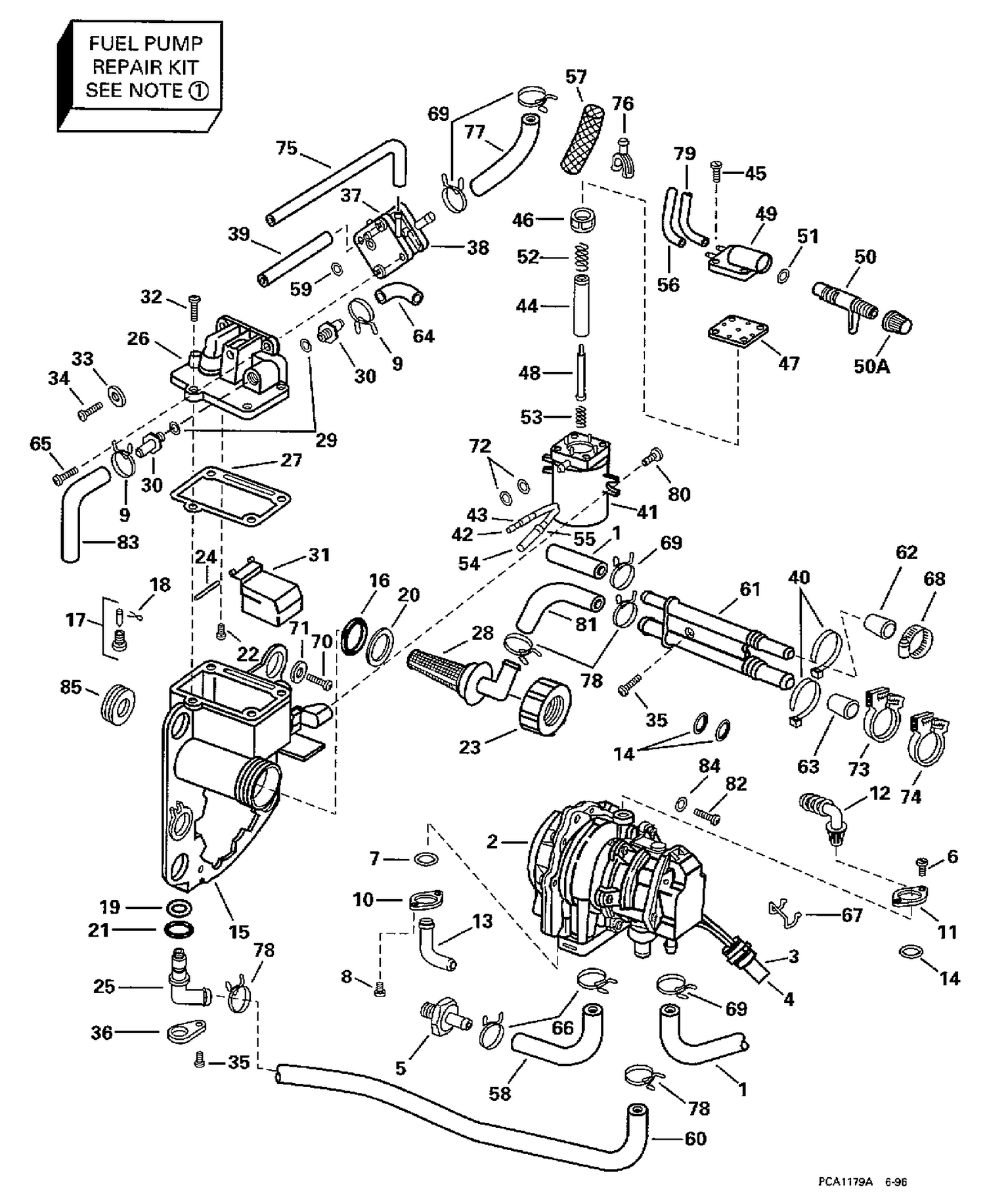FUEL BRACKET & COMPONENTS