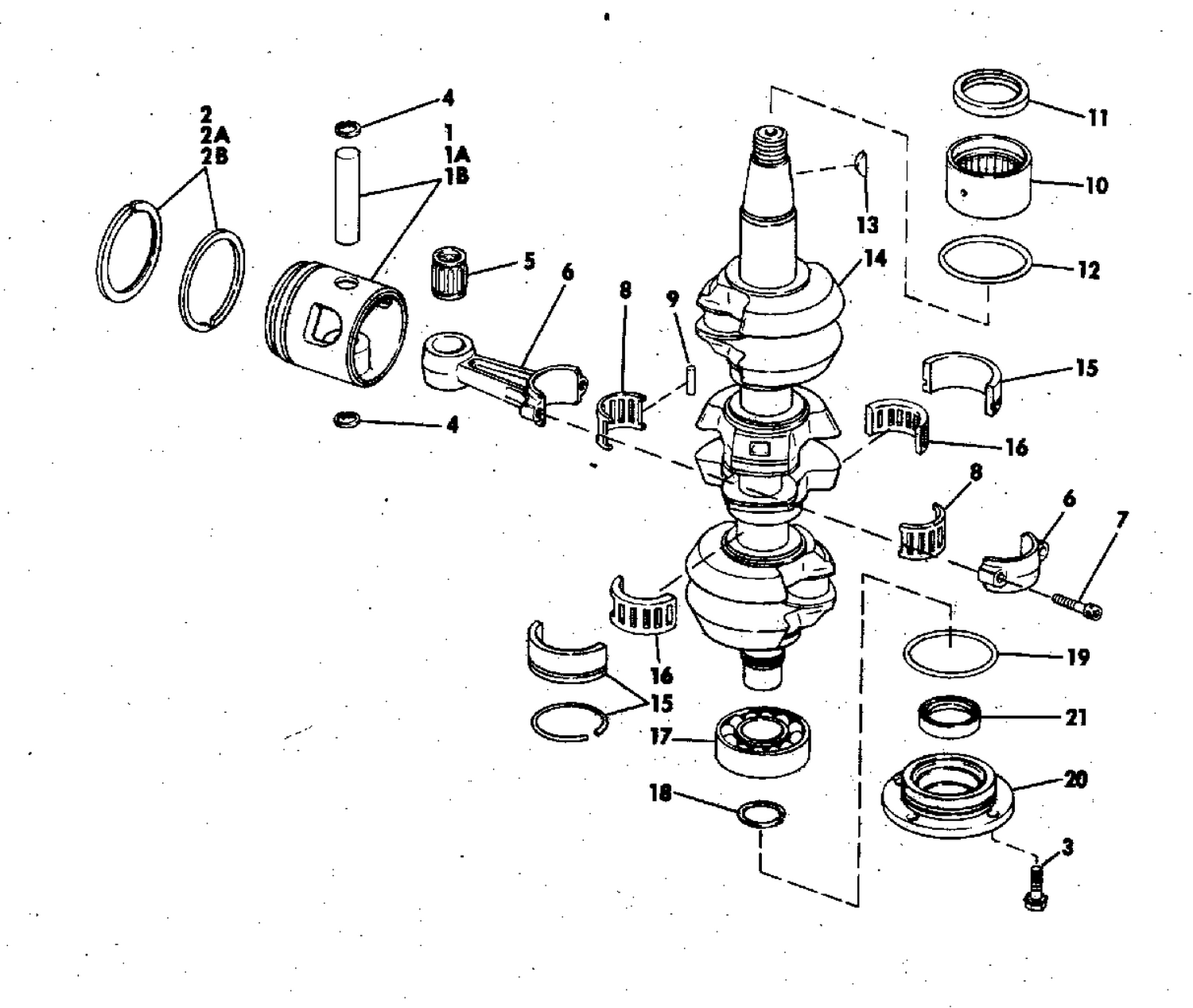CRANKSHAFT & PISTON