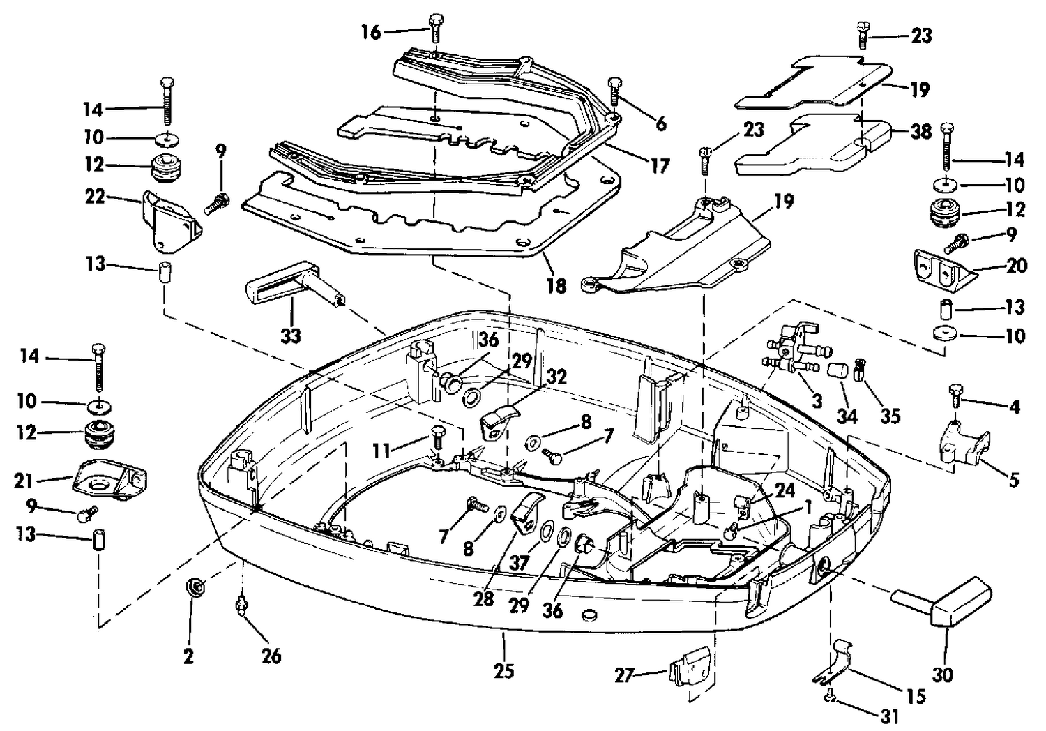 LOWER ENGINE COVER