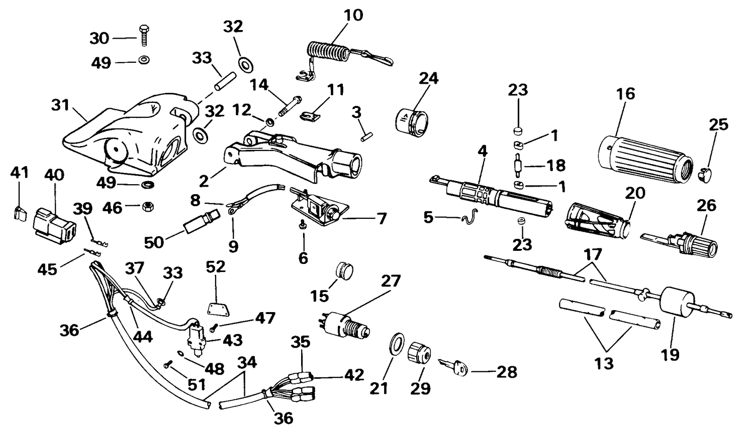 STEERING & SHIFT HANDLE