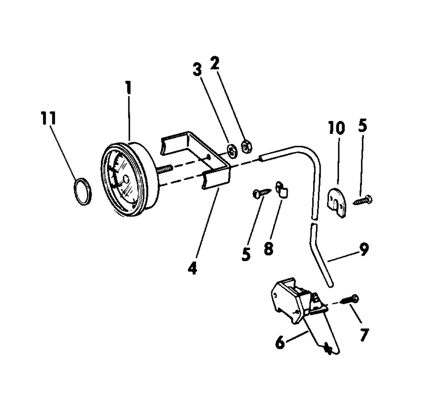 SPEEDOMETER KIT - RING BEZEL