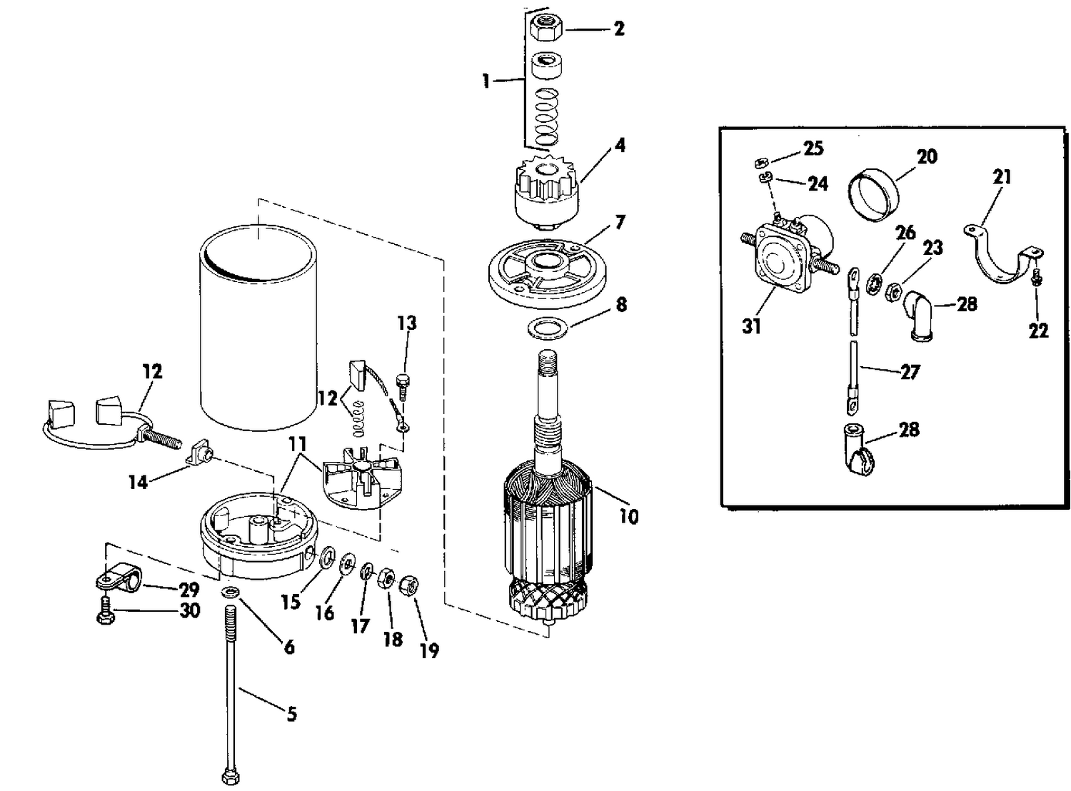 ELECTRIC STARTER & SOLENOID