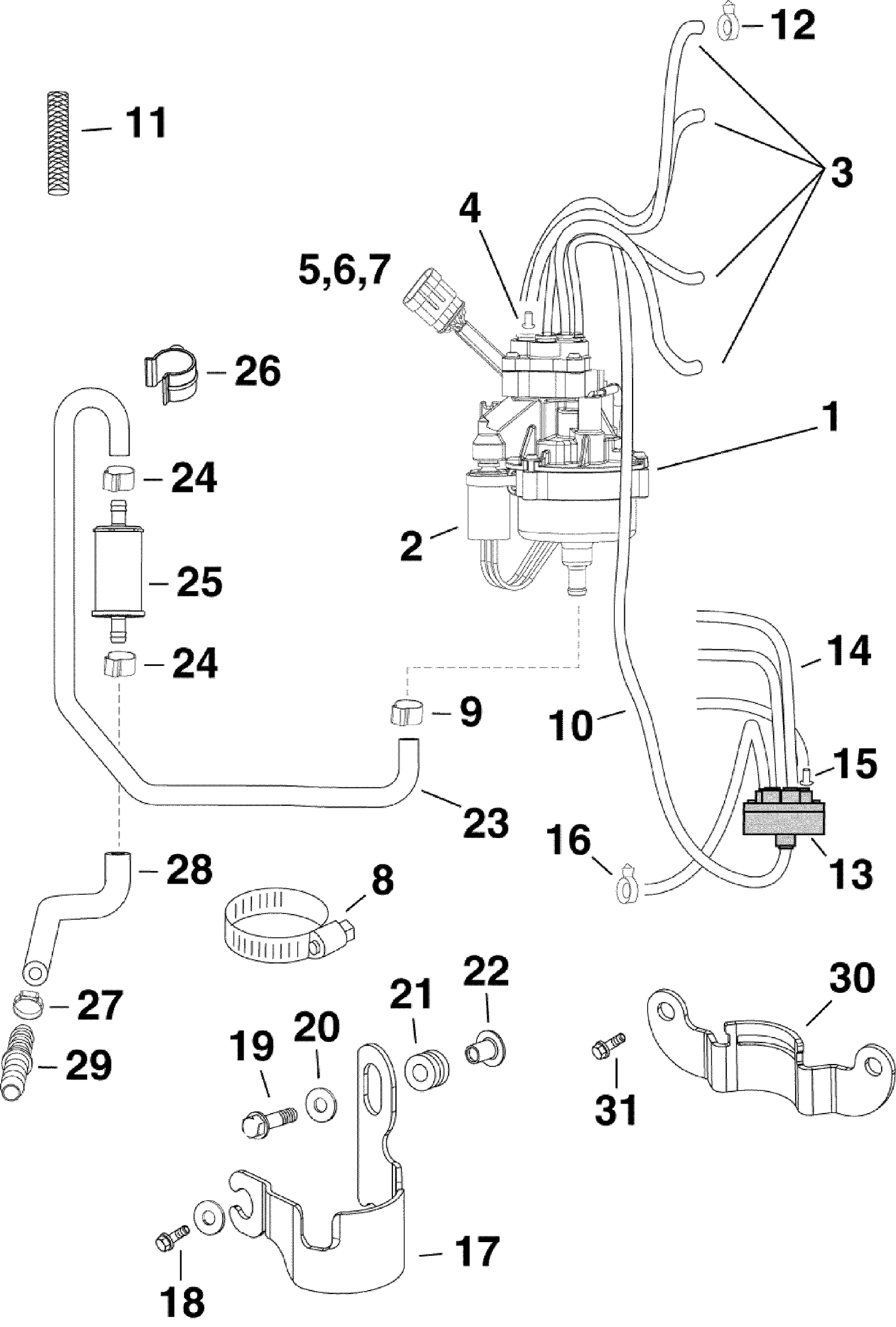 Assembly diagram