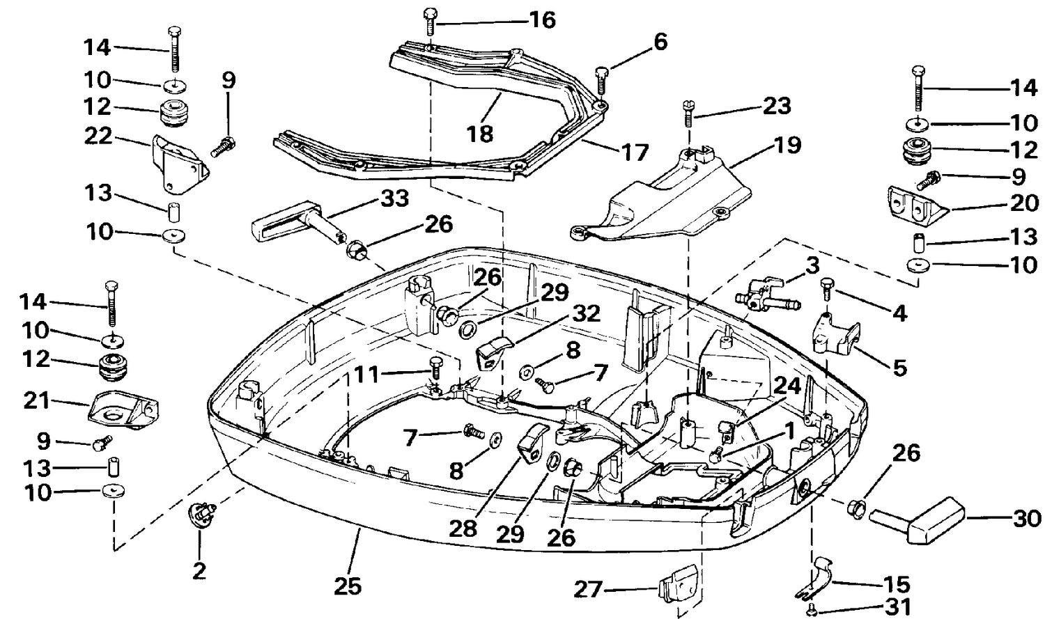 LOWER ENGINE COVER