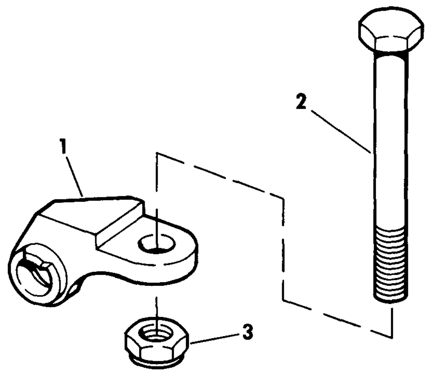 ADAPTER KIT - AUXILIARY MOTOR STEERING - TO DUAL CABLE