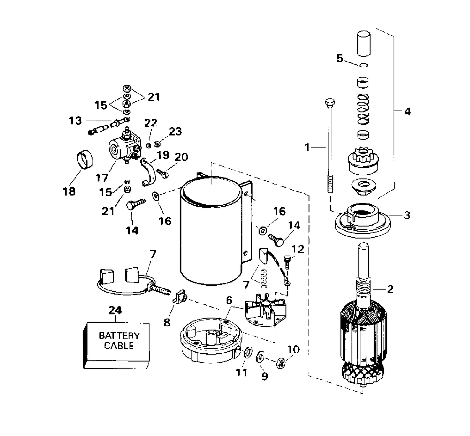 ELECTRIC STARTER & SOLENOID