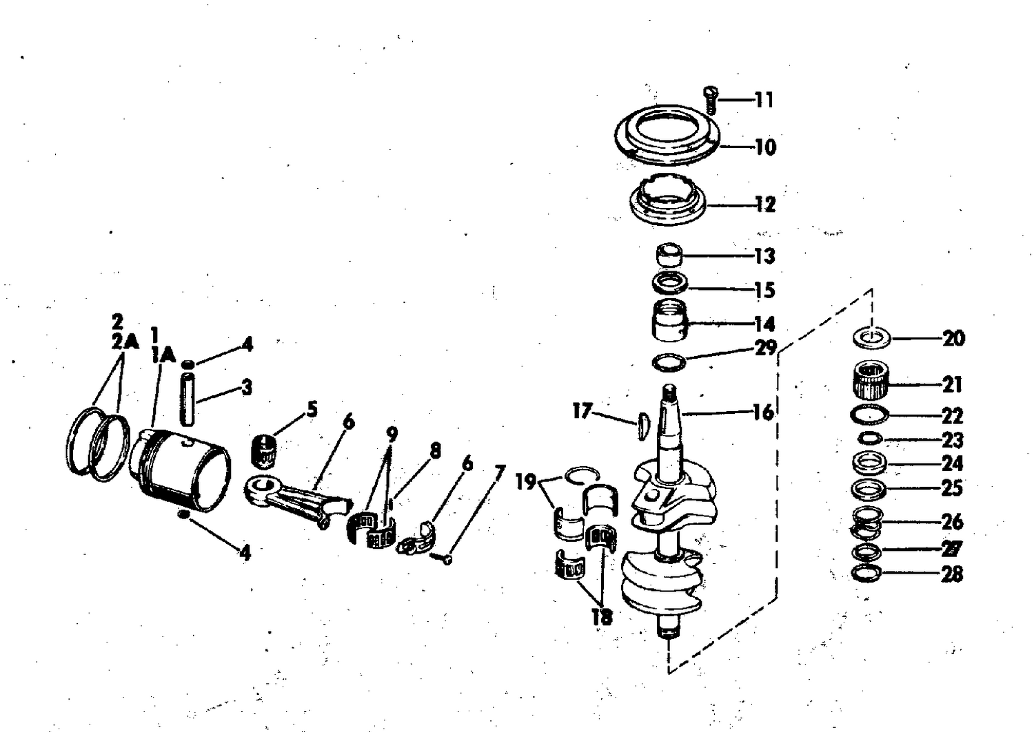 CRANKSHAFT & PISTON