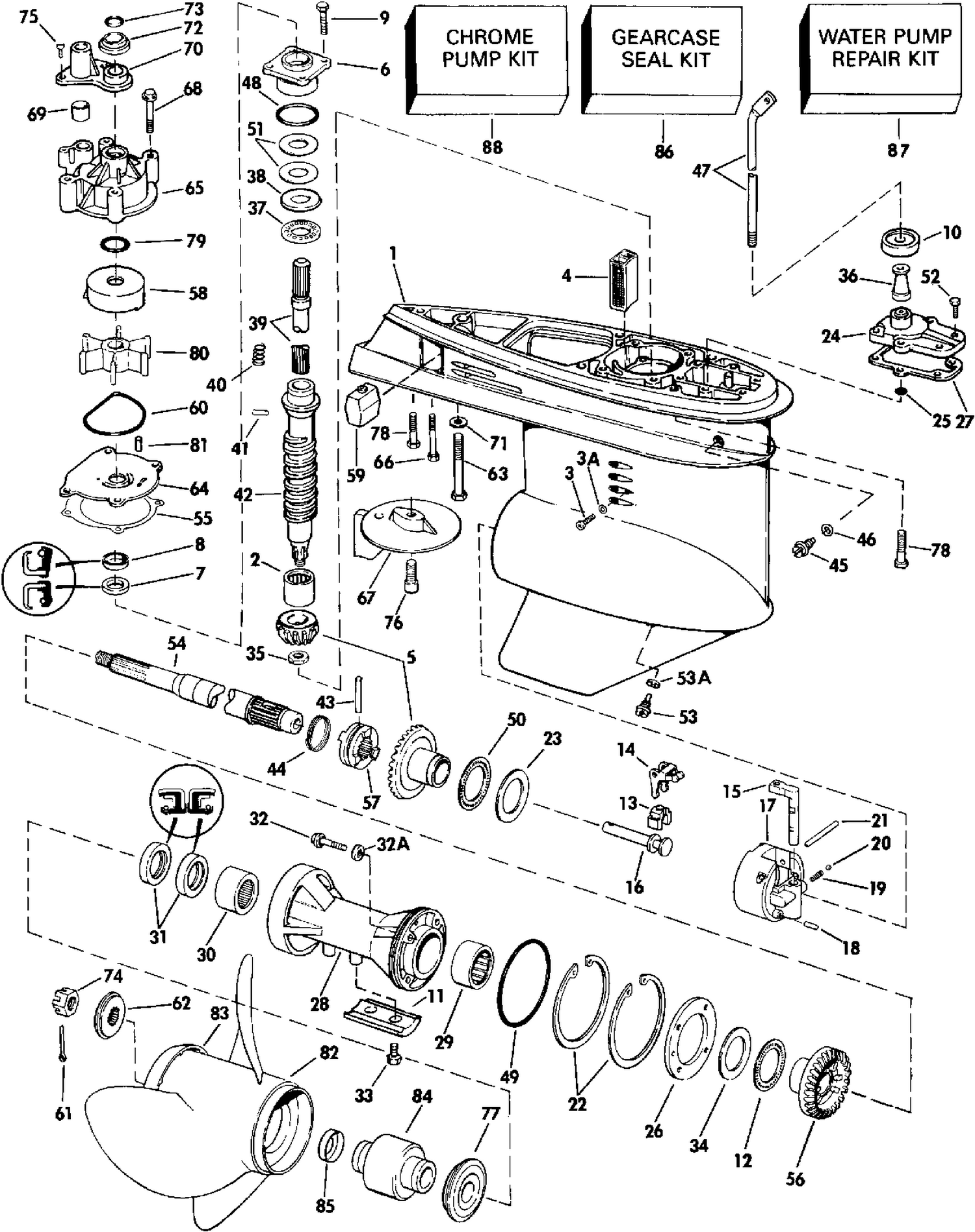 GEARCASE - 120TL & TX/140 TL