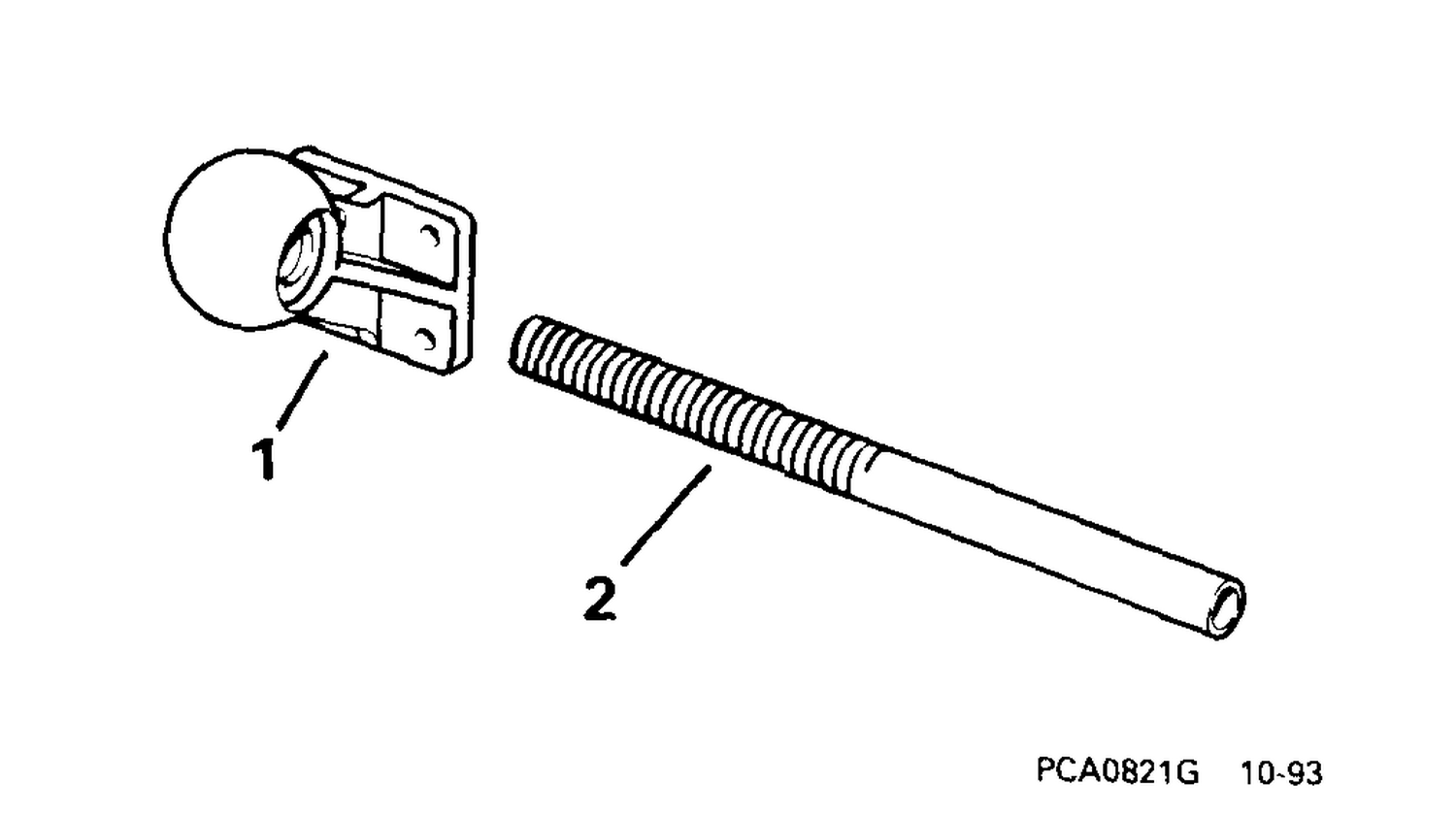 TRANSOM BRACKET KIT -- 5 THRU 40