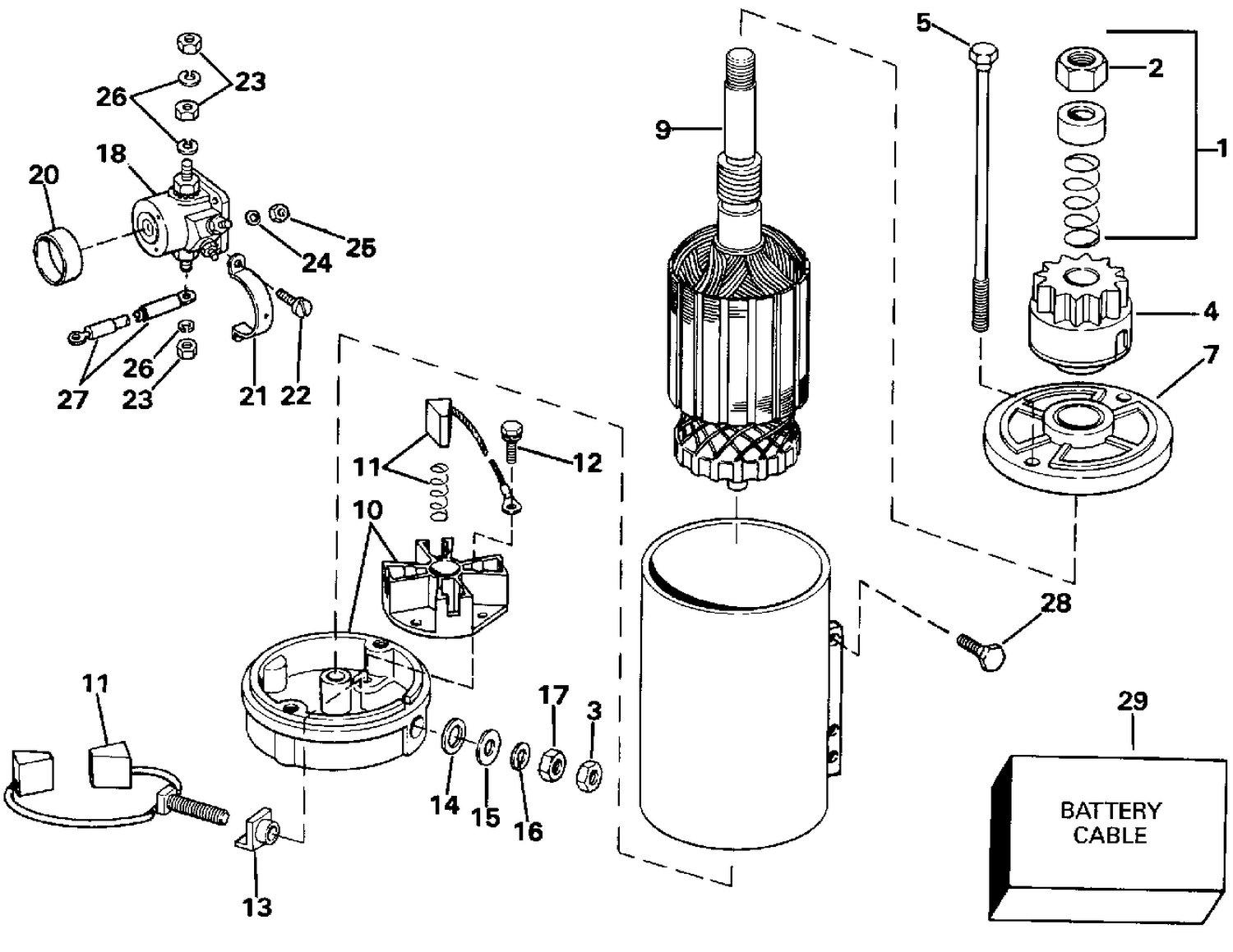 ELECTRIC STARTER & SOLENOID