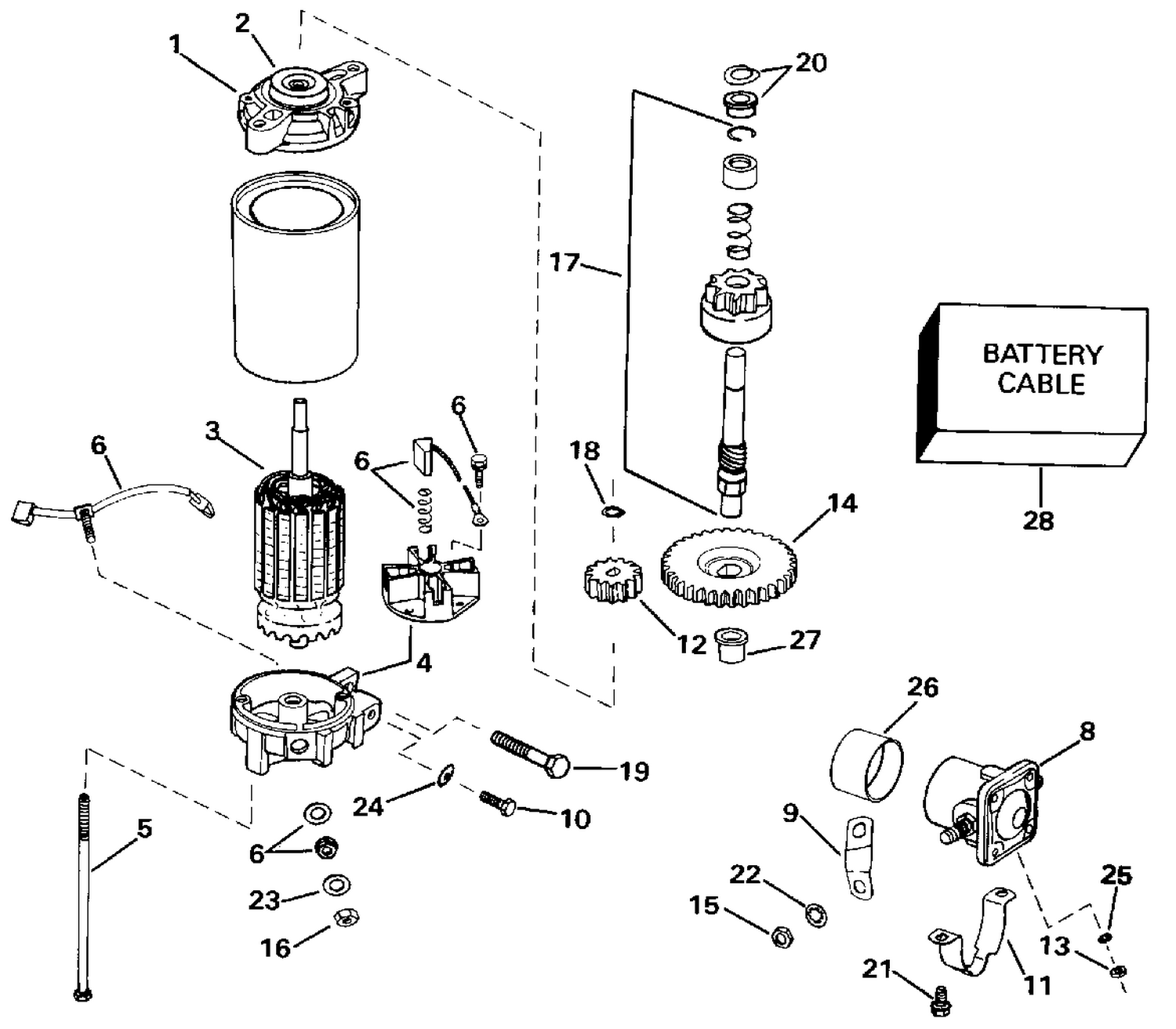 ELECTRIC STARTER & SOLENOID