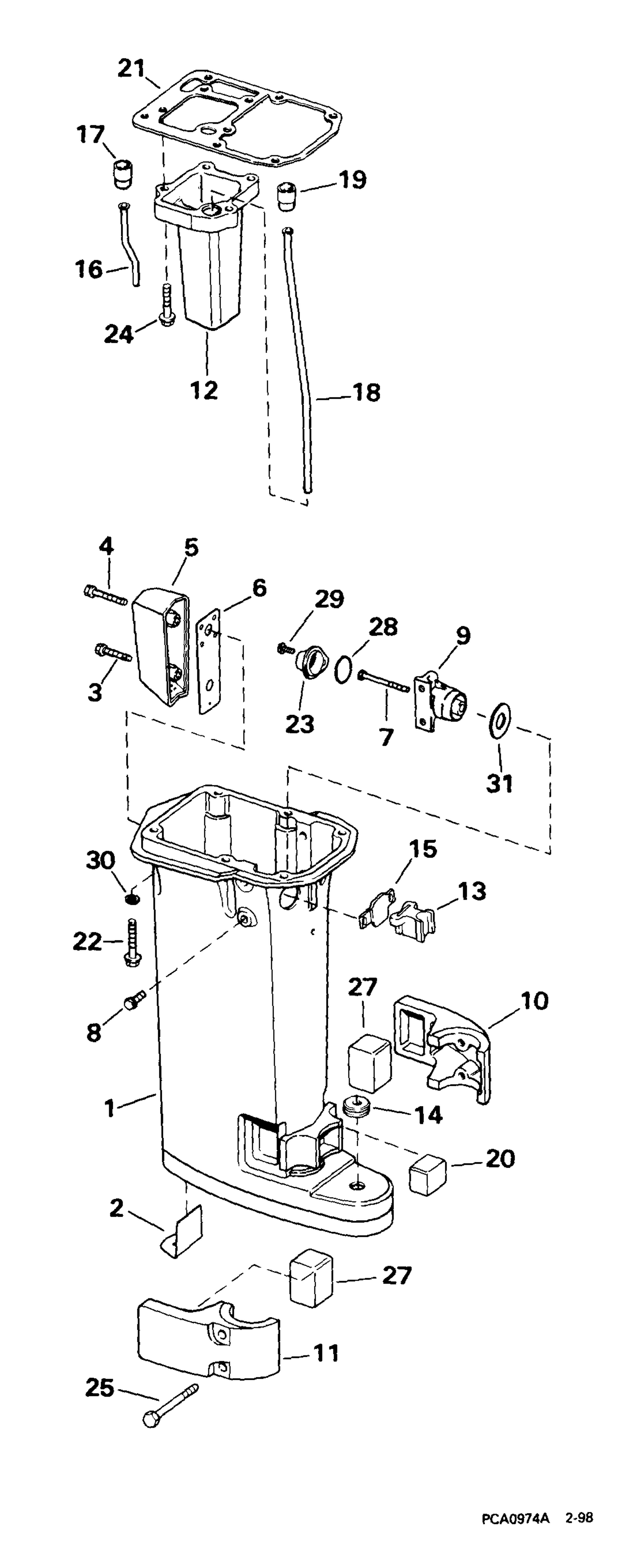 EXHAUST HOUSING