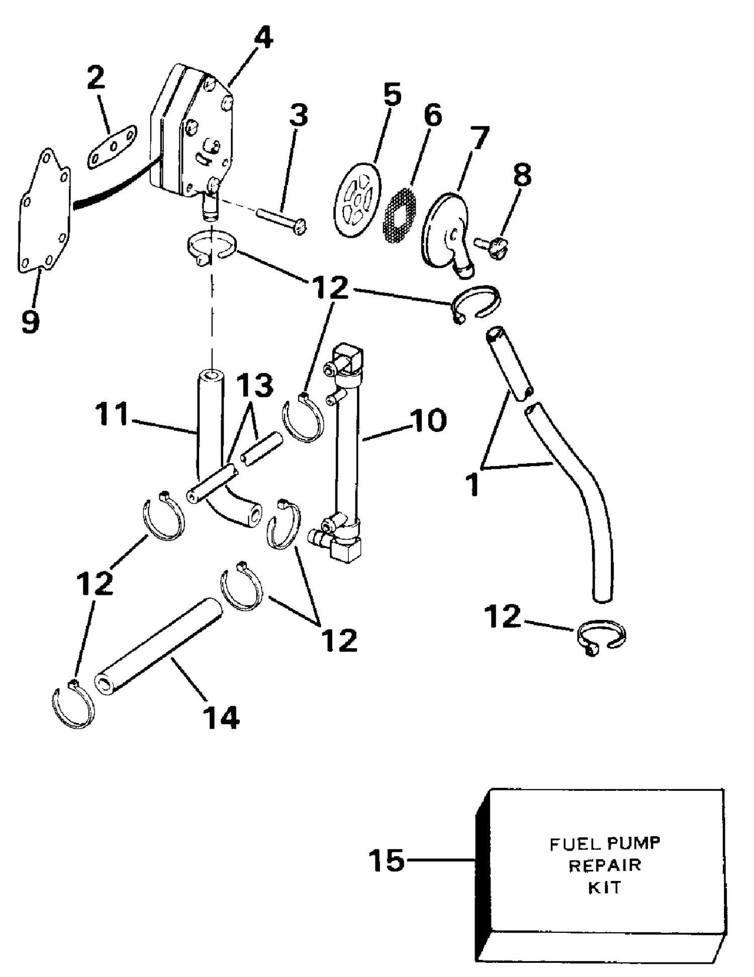 FUEL PUMP - 88 MODELS