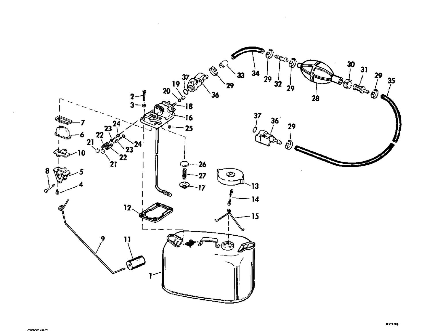 FUEL TANK-6 GALLON