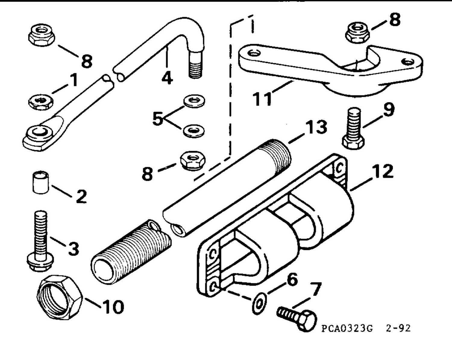 DUAL CABLE V4 CONN. KIT, OPPOSITE 1990 OLDER