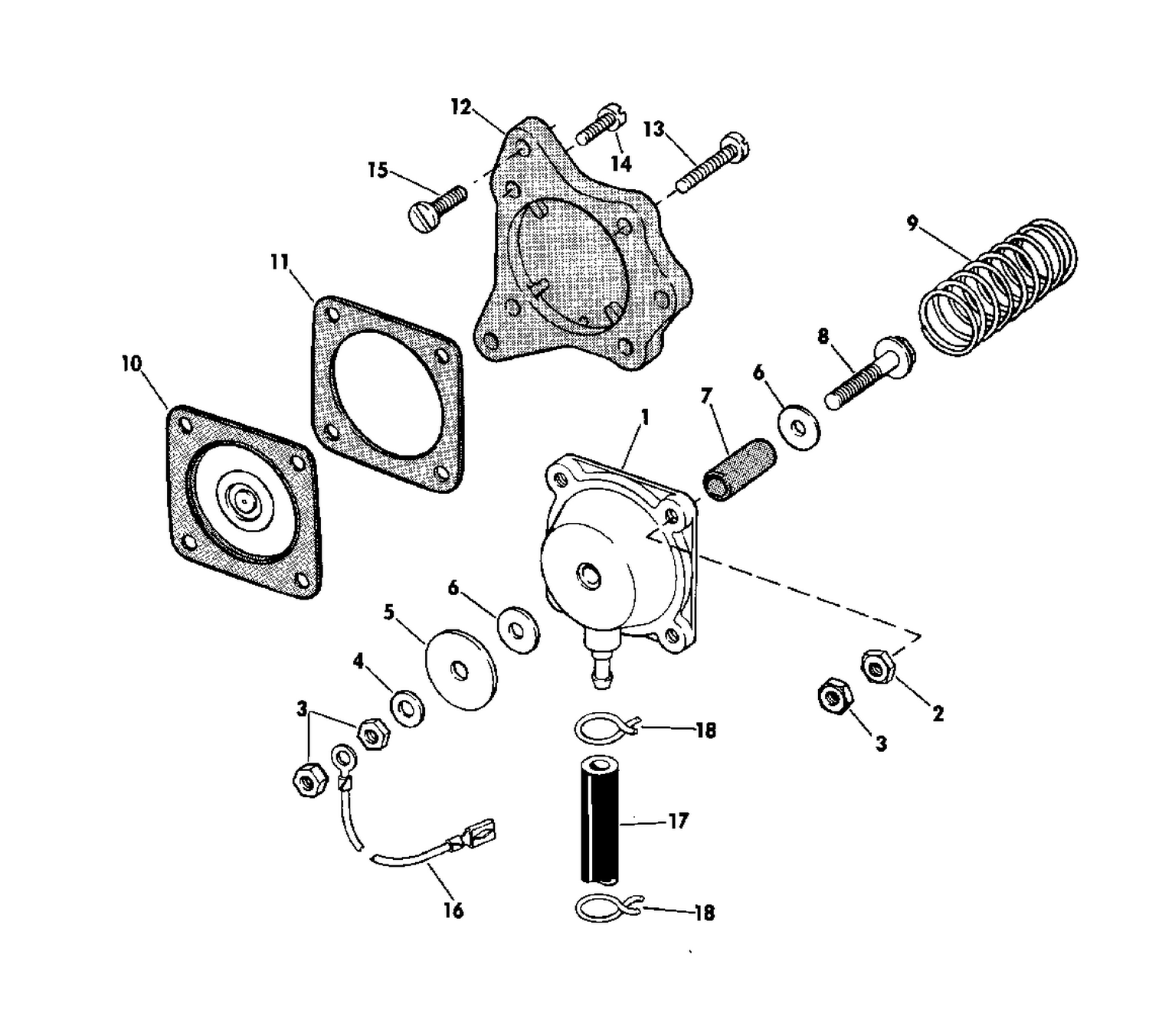 CUT-OUT SWITCH GROUP ELECTRIC SHIFT