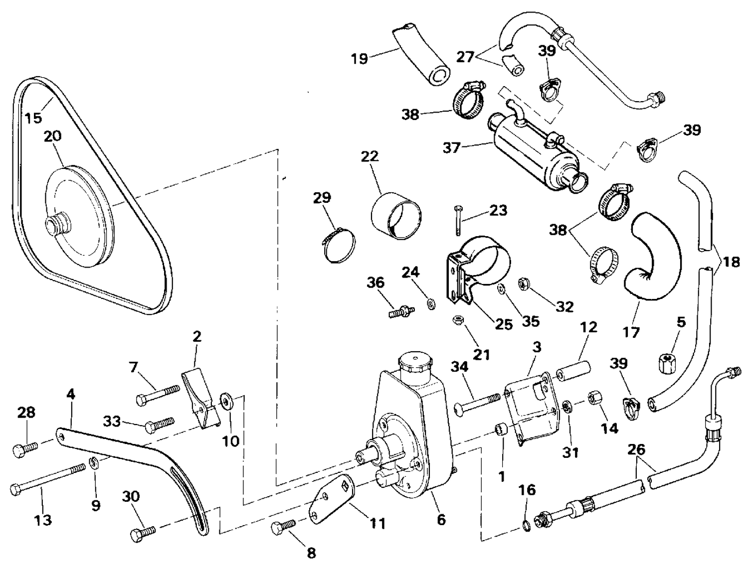 POWER STEERING PUMP