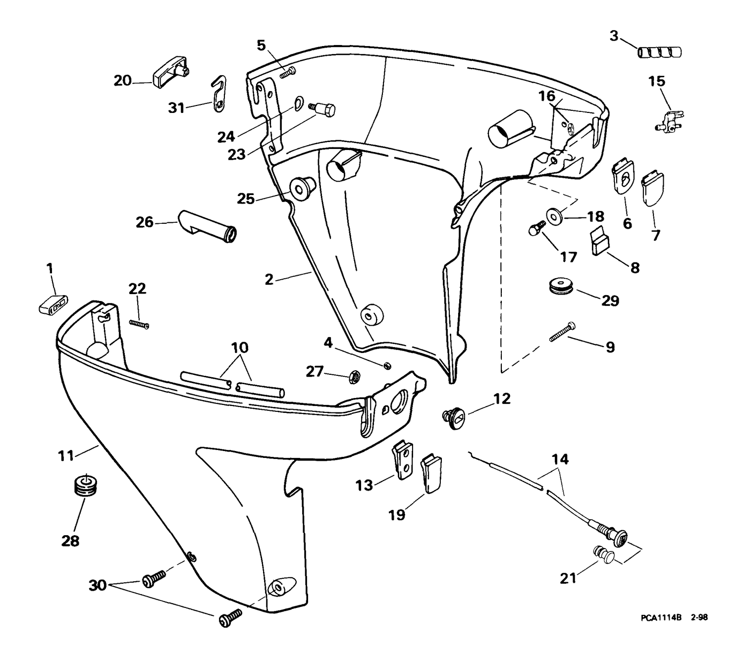 LOWER ENGINE COVER