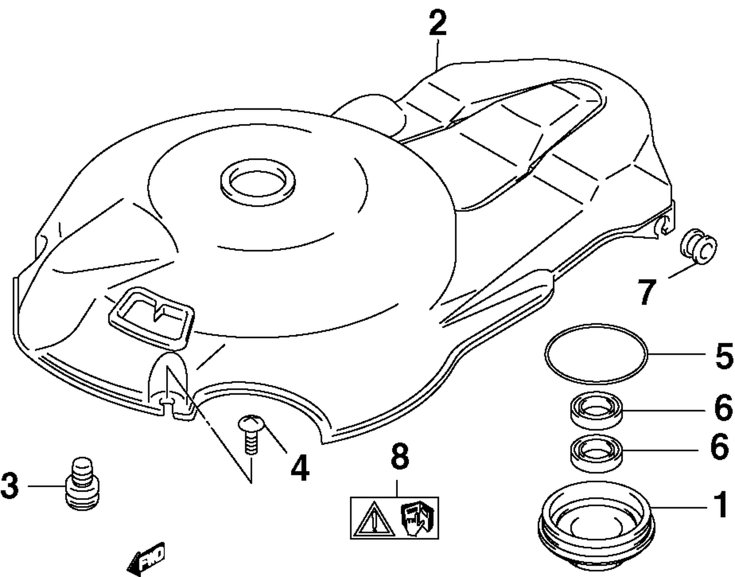 FLYWHEEL COVER