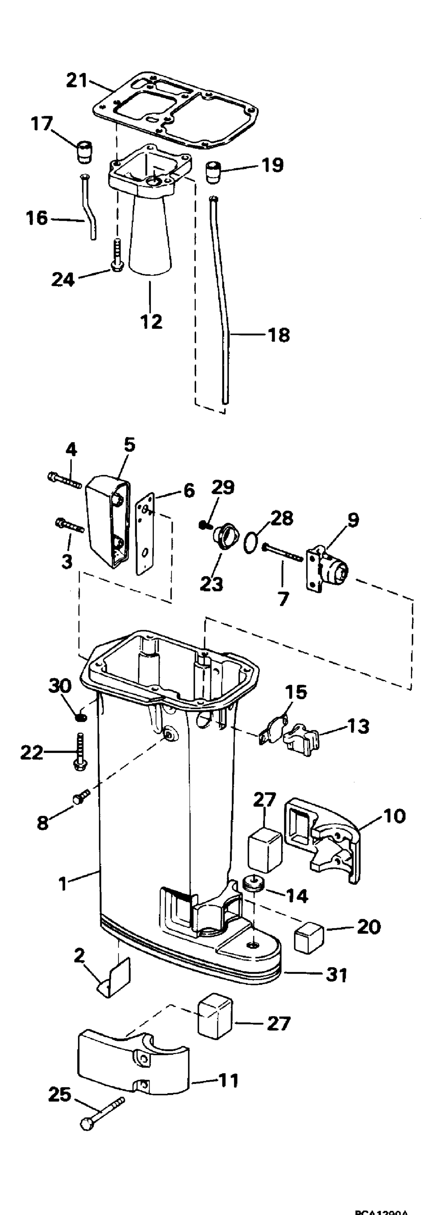 EXHAUST HOUSING