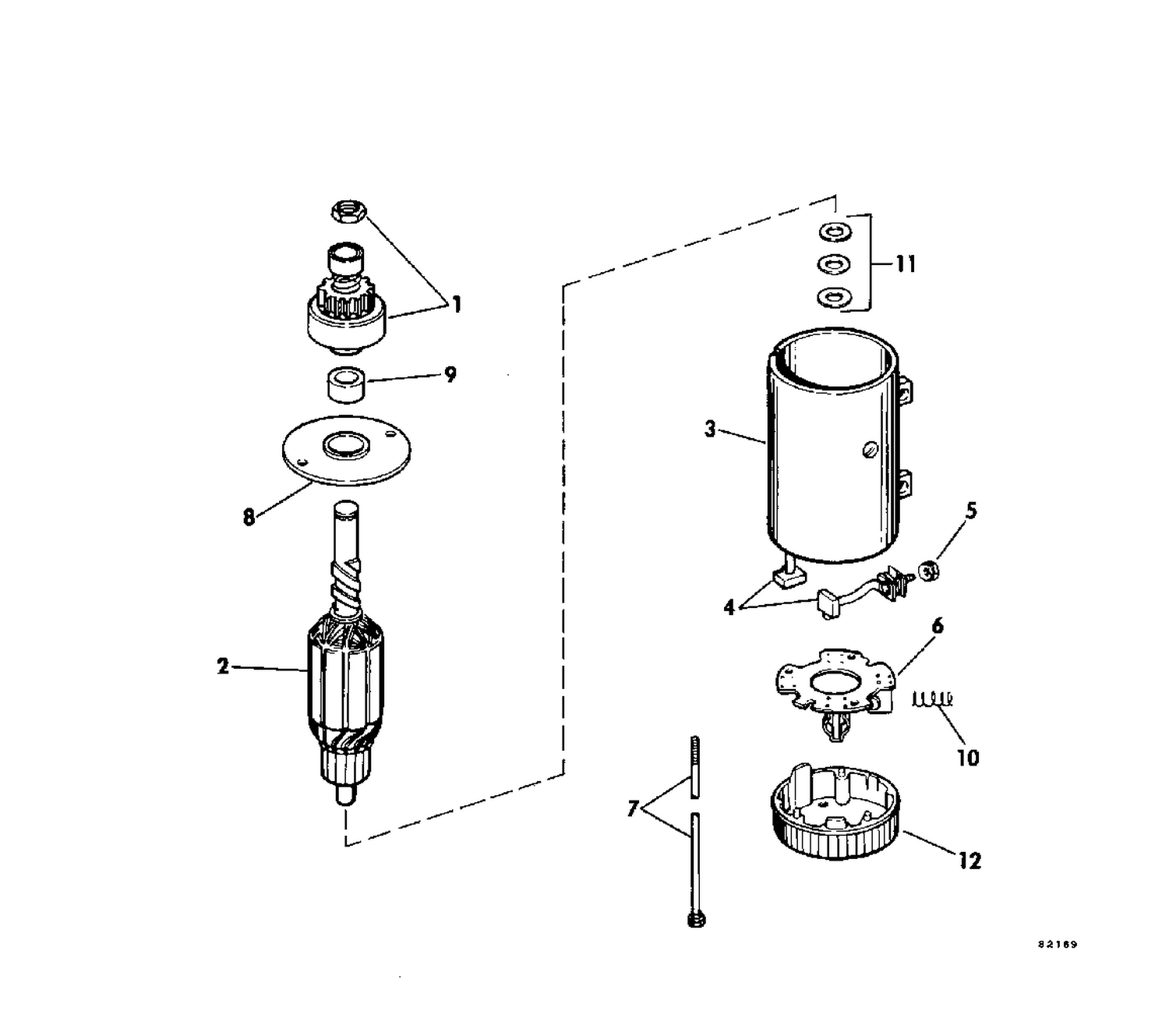 ELECTRIC STARTER PRESTOLITE MODELS MJL-4005