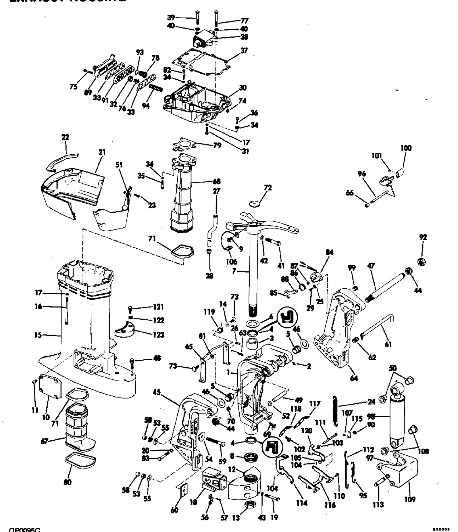 EXHAUST HOUSING