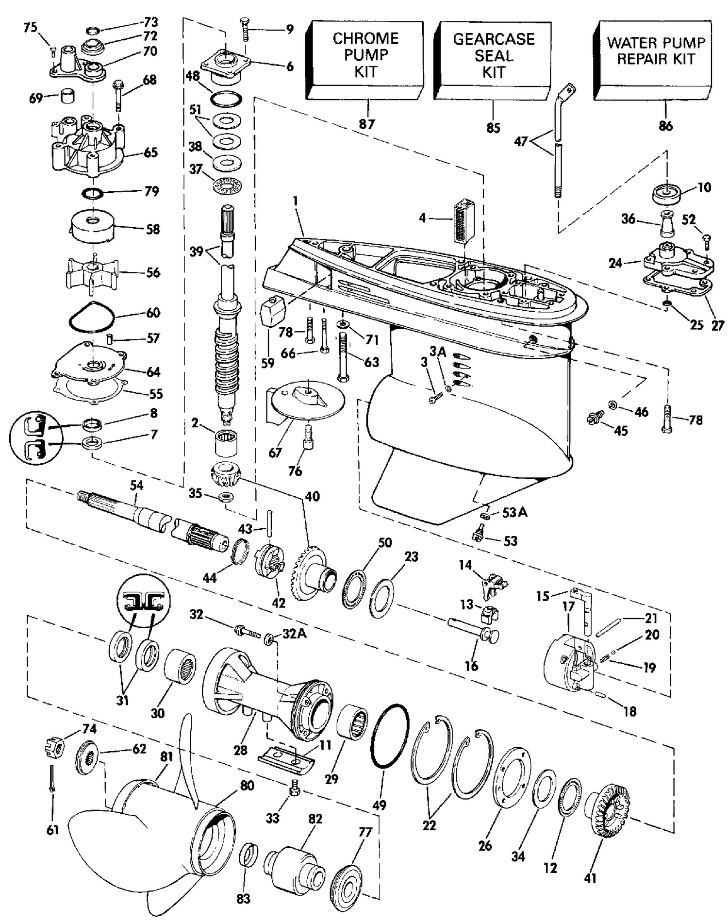 GEARCASE - ESX MODELS ONLY