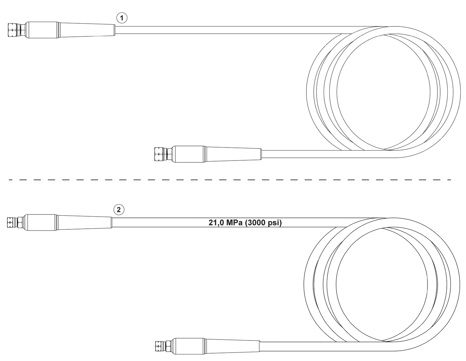 HYDRAULIC STEERING HOSES