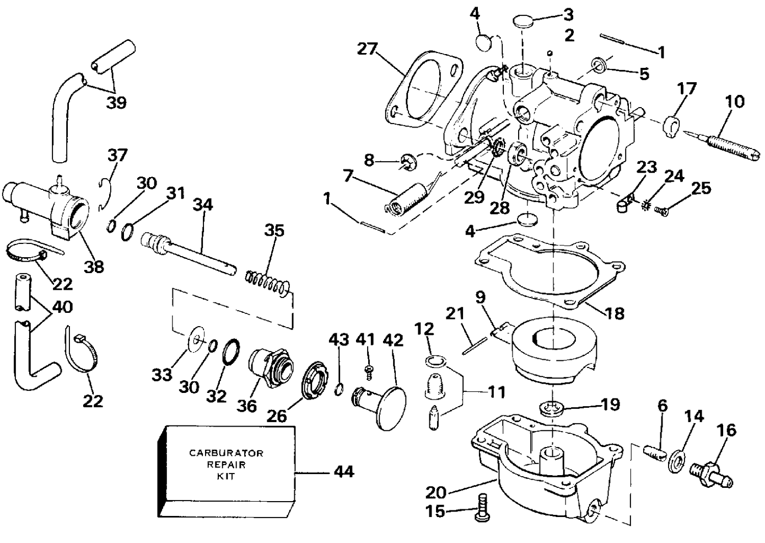 CARBURETOR & PRIMER SYSTEM