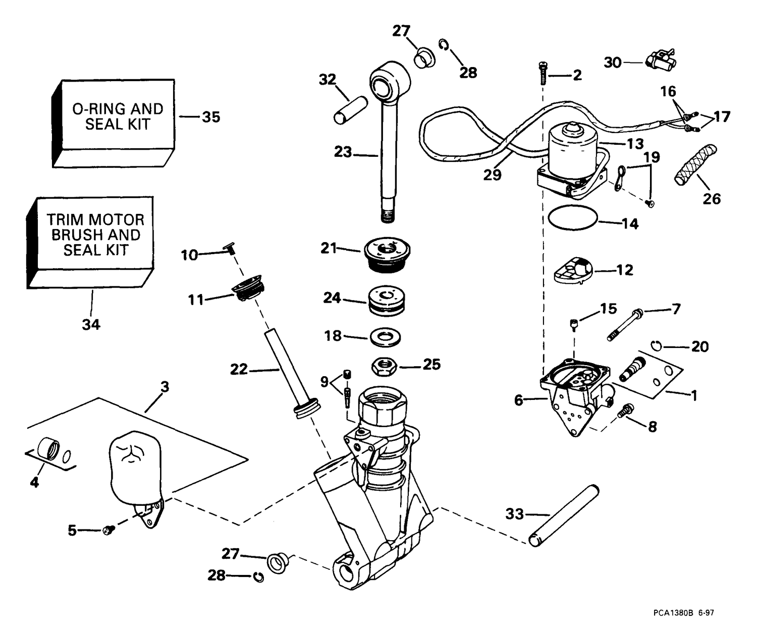 POWER TRIM/TILT HYDRAULIC ASSEMBLY