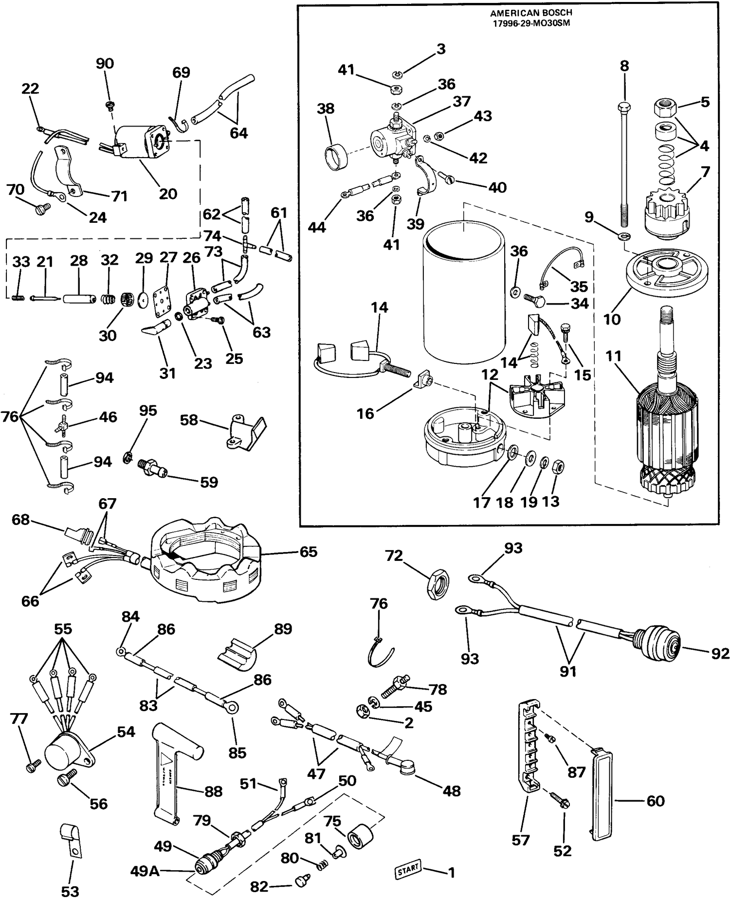 ELECTRIC START KIT 65