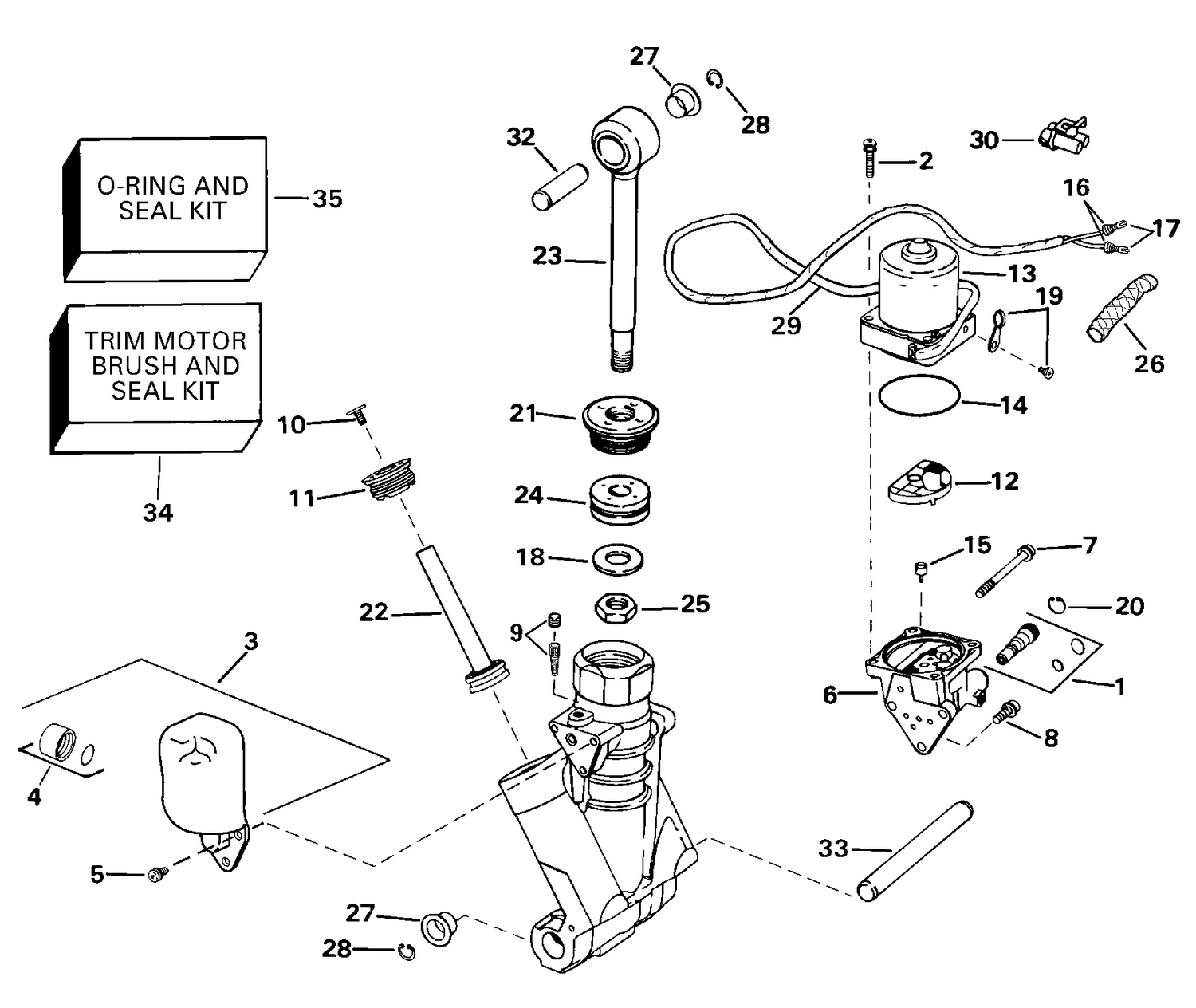 POWER TRIM/TILT HYDRAULIC ASSEMBLY