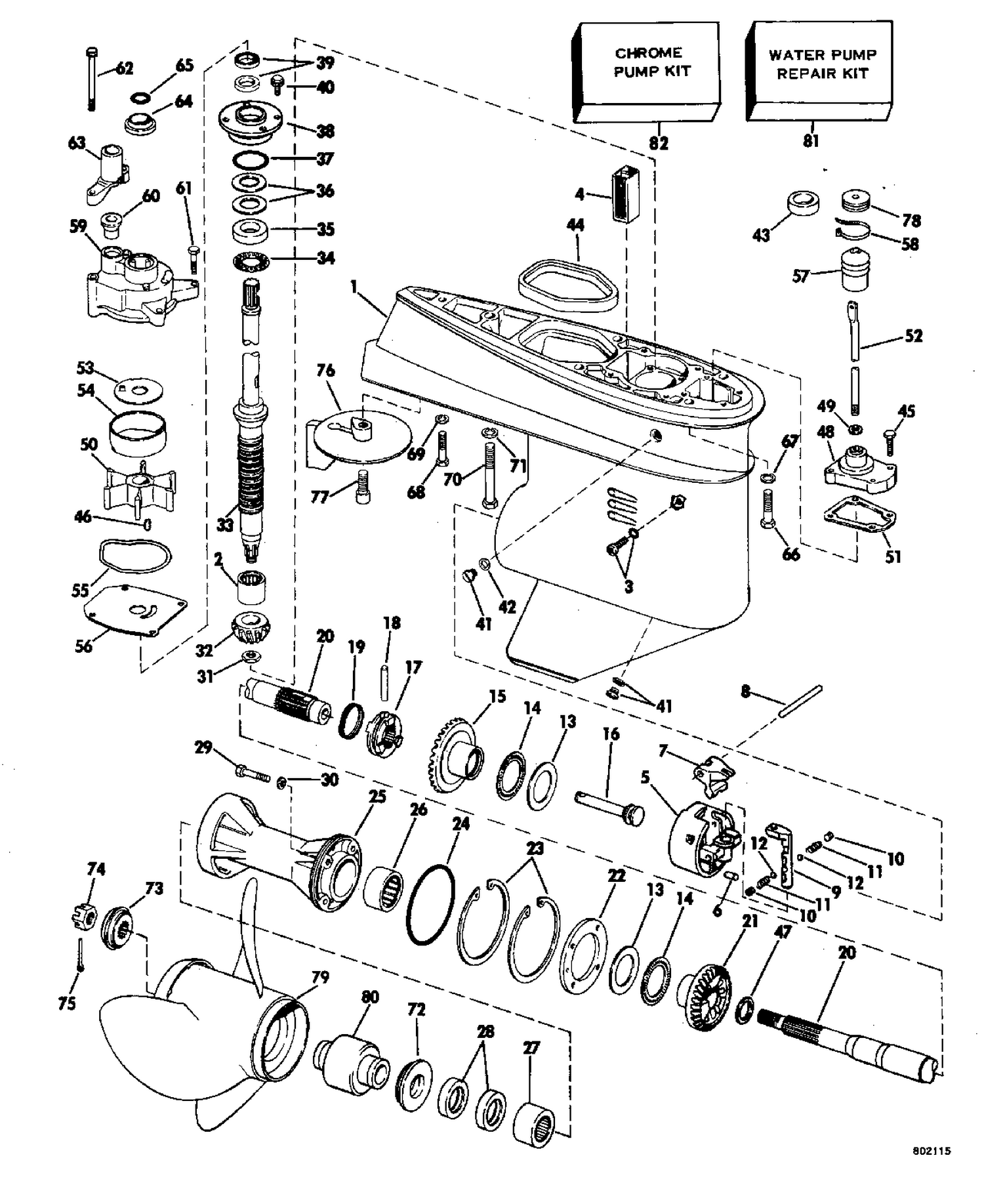 GEARCASE,ROPE START