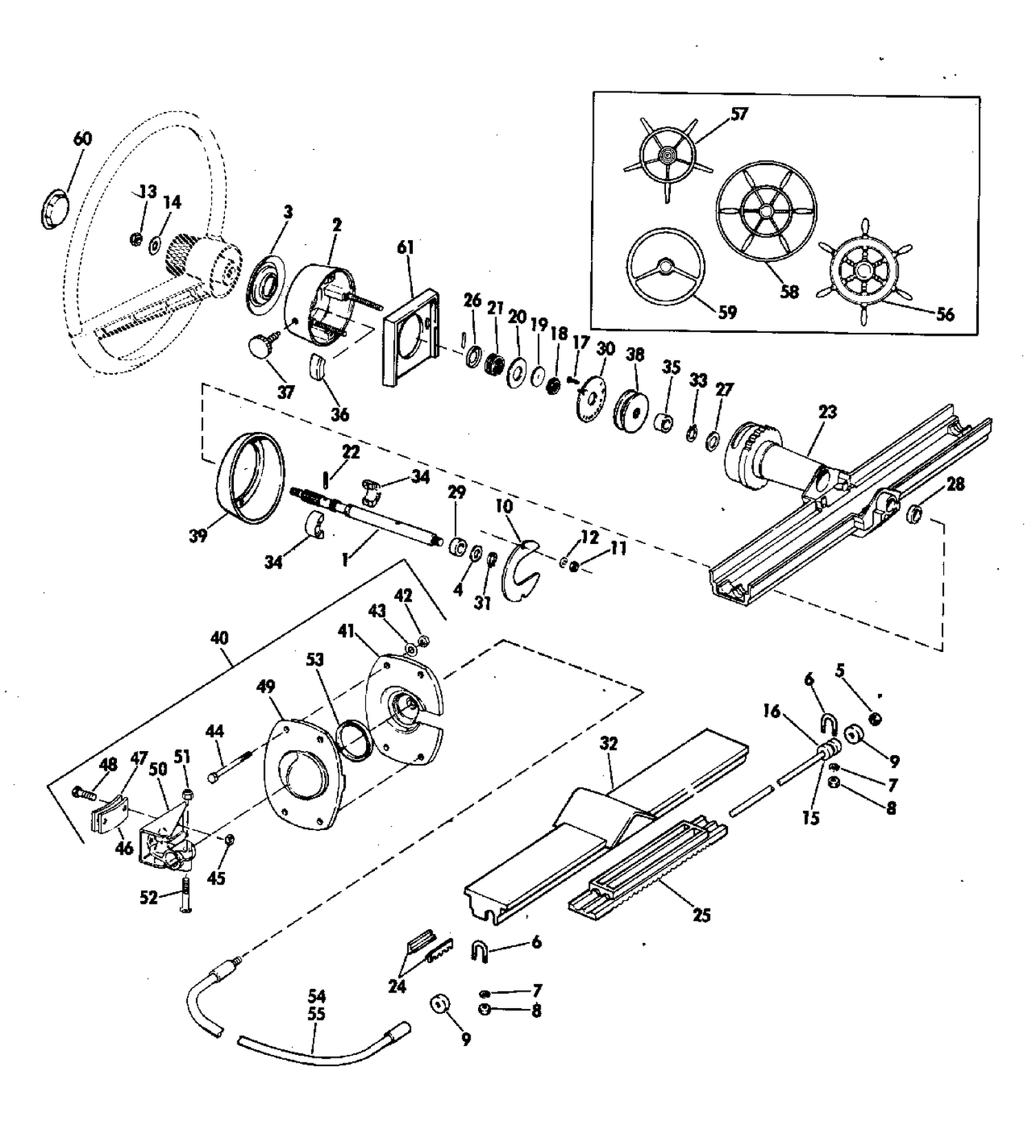 MECHANICAL RACK AND PINION STEERING KIT ALL MODELS