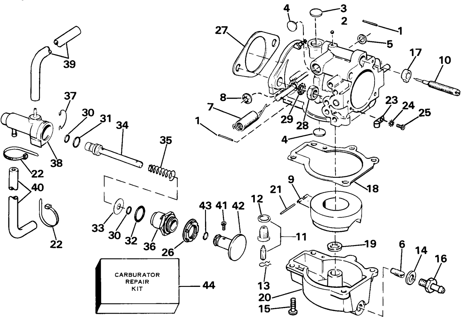 CARBURETOR & PRIMER SYSTEM