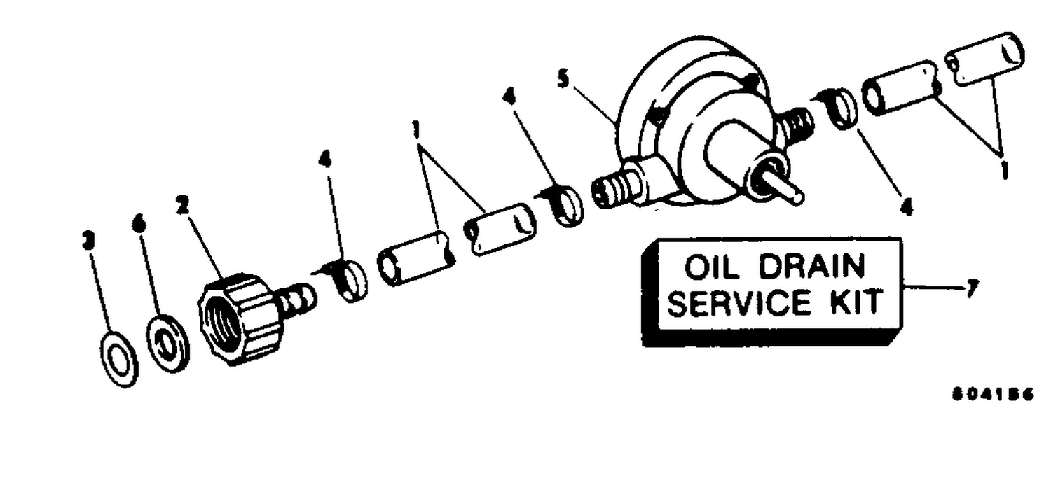 OIL DRAIN PUMP KIT-STERN DRIVE