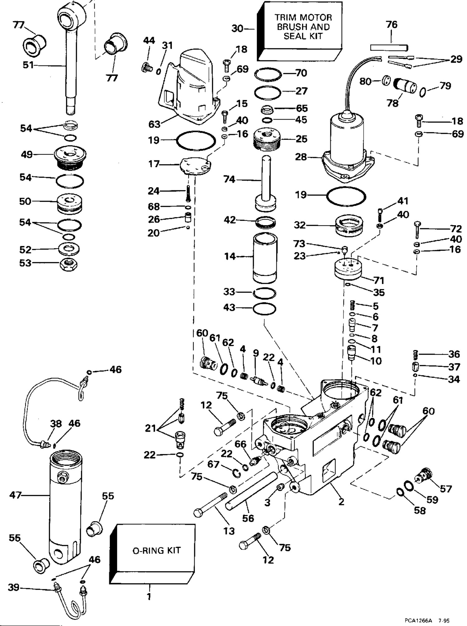 POWER TRIM/TILT HYDRAULIC ASSEMBLY
