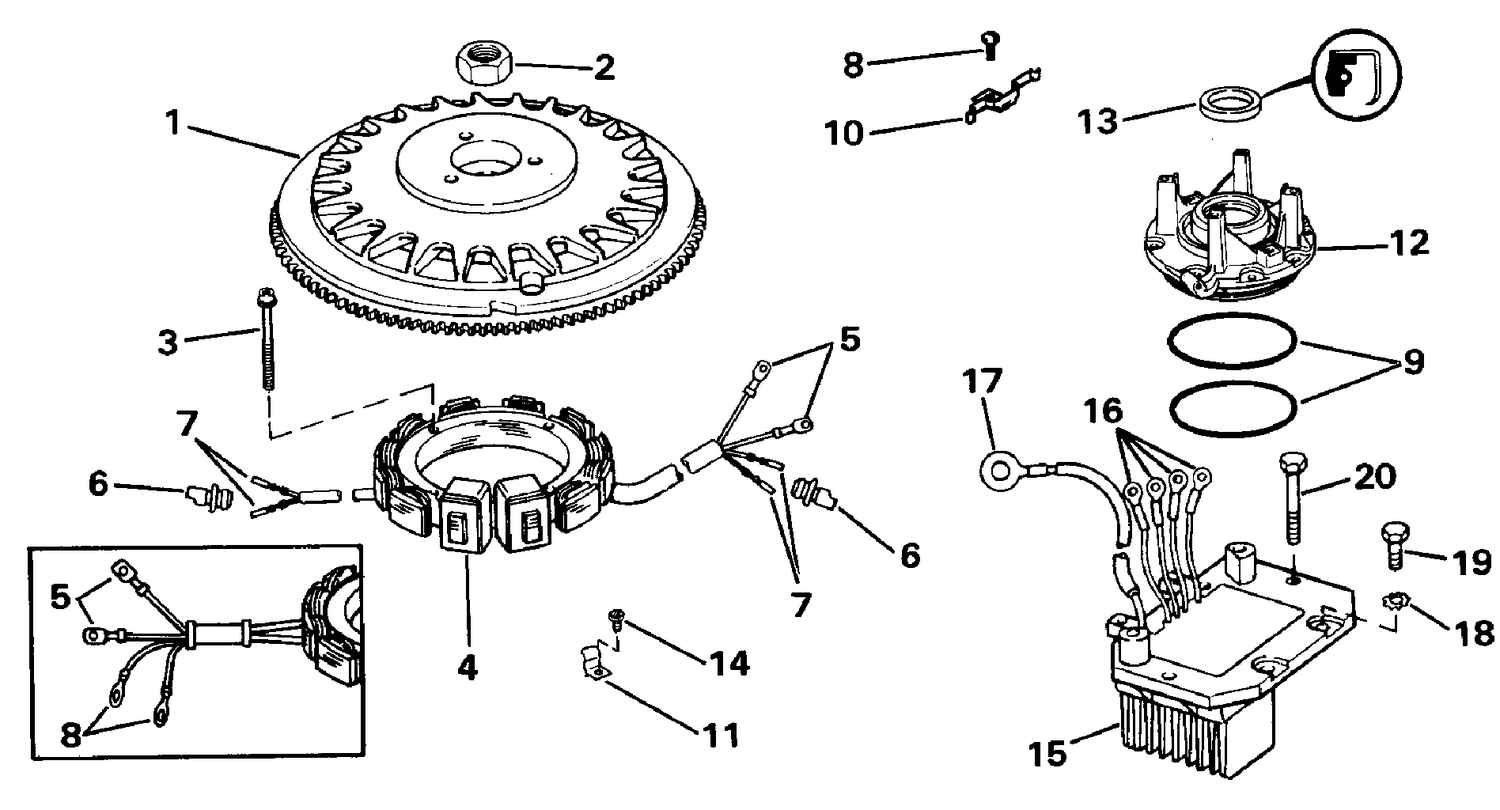 ALTERNATOR KIT, 35 AMP - 120-140-150