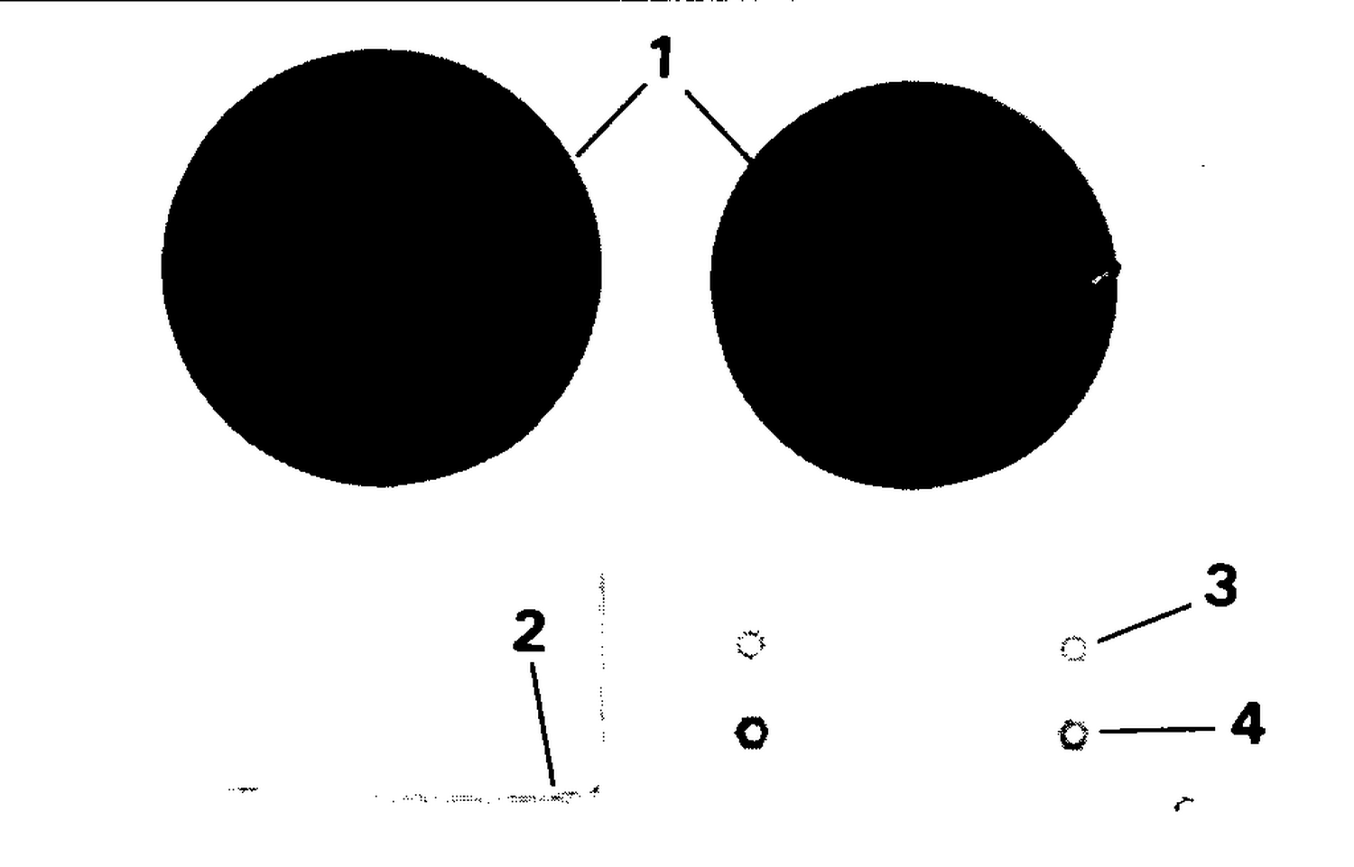 BEZEL ASSEMBLY - HOLE PLUG - 3 IN. GAUGE