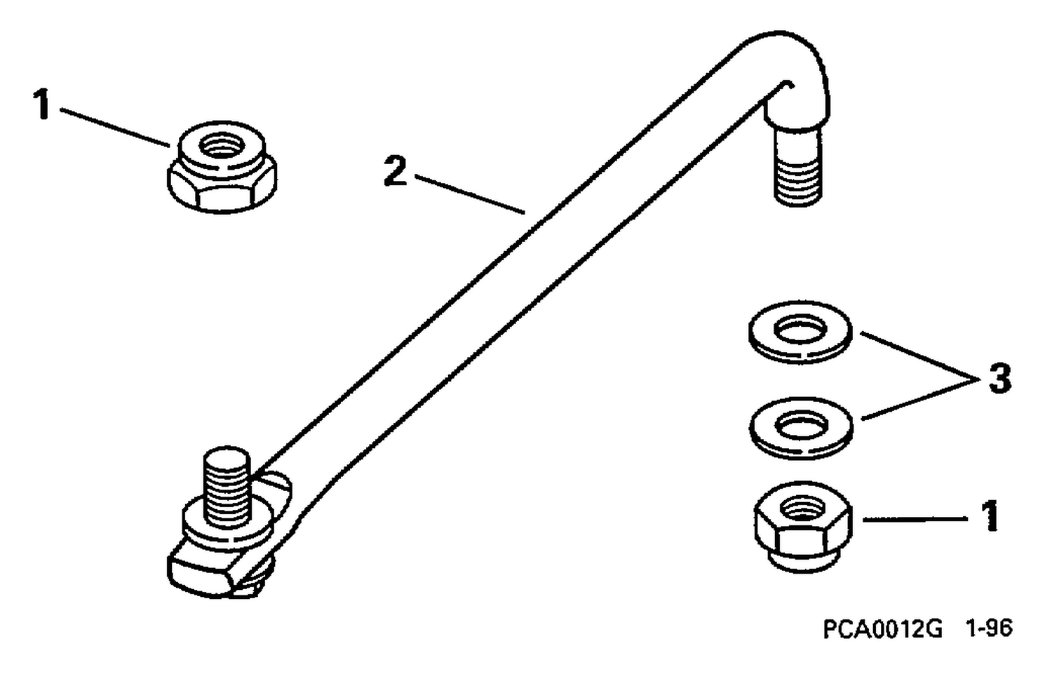 STEERING LINK KIT WITH TRIM & TILT