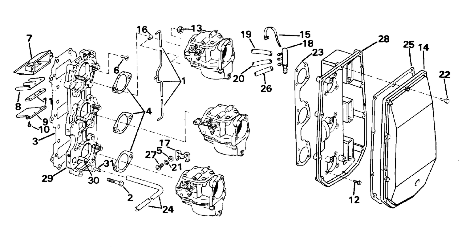 INTAKE MANIFOLD AND AIR SILENCER