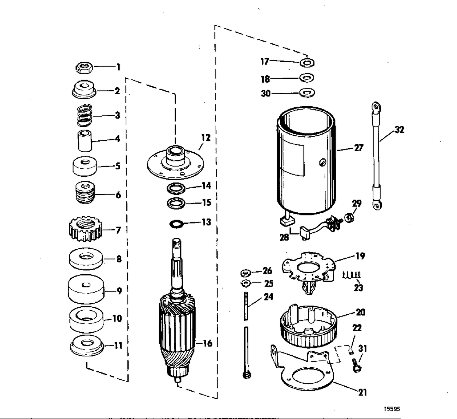 ELECTRIC STARTER GROUP ELECTRIC SHIFT