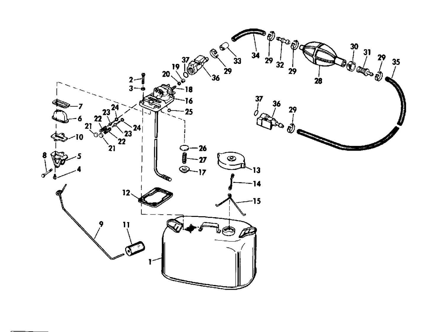 FUEL TANK - 6 GALLON