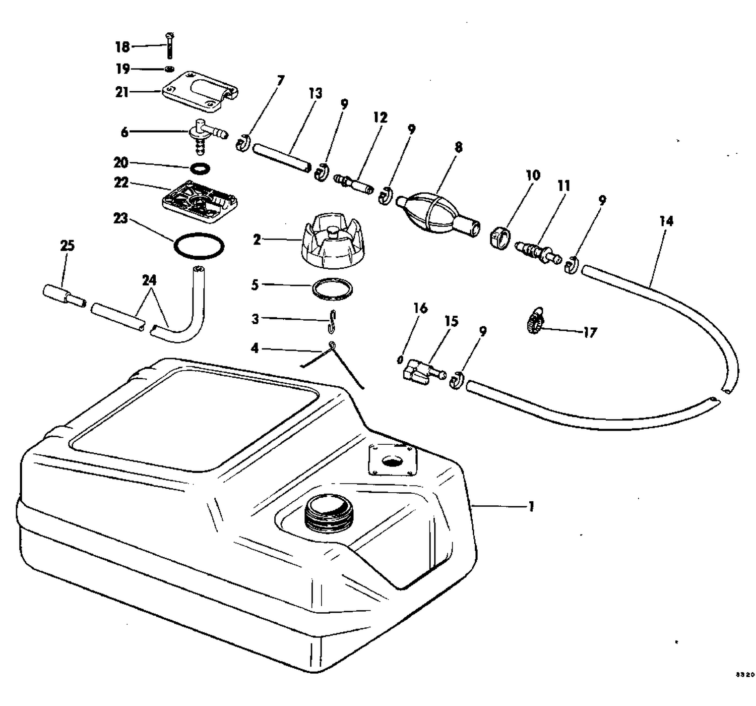 FUEL TANK PLASTIC