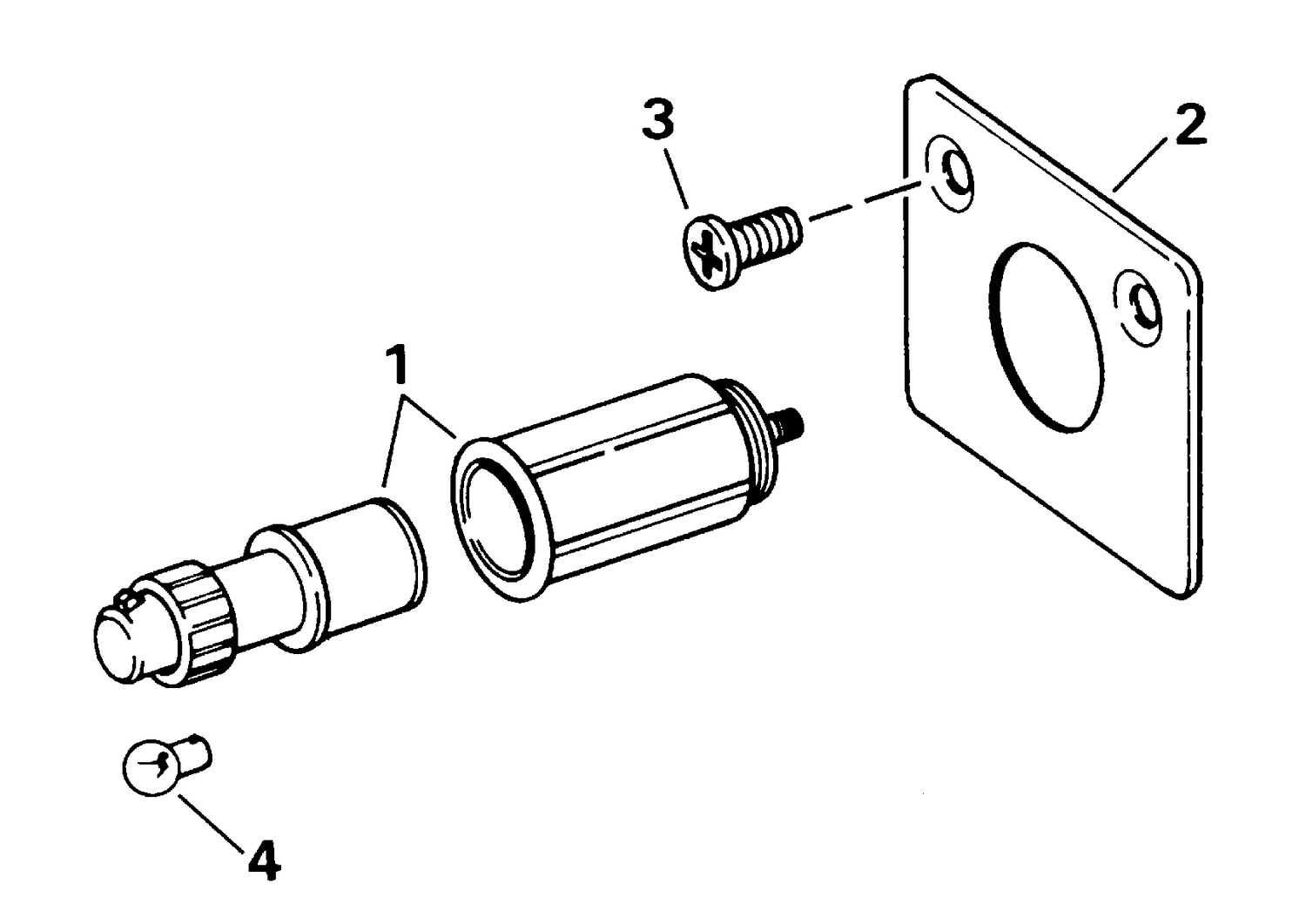 CHART LIGHT & CIGARETTE LIGHTER KIT