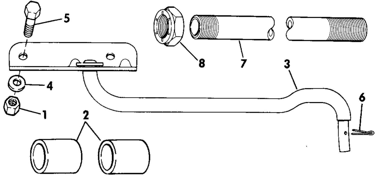 TILT TUBE STEERING KIT - 9.9, 15